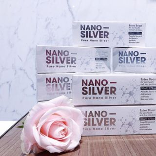 Tinh chất Nano Bạc 50ml - Nano Silver Kháng Khuẩn-Sạch Mụn-An Toàn bảo vệ da bạn 24/7 Cam kết hàng chuẩn 100 nhiều ưu đãi