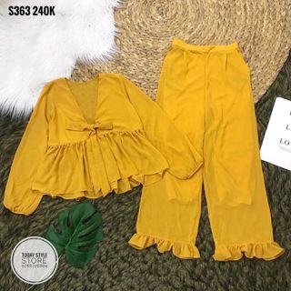 SÉT BÈO ÁO CỘT NƠ