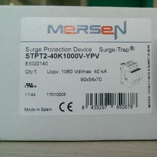 Chống sét lan truyền điện năng lượng mặt trời 1000VDC VDC 40kA STPT2-40K1000V-YPV giá sỉ​ giá bán buôn giá sỉ