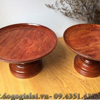 Bộ Lư Thờ Gỗ Hương Gia Lai