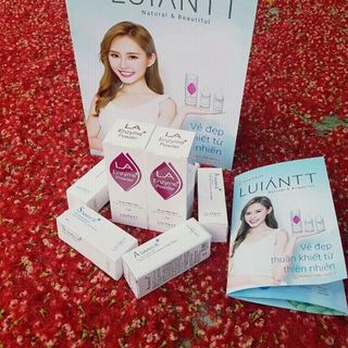 Bộ 3 sản phẩm trị mụn và làm đẹp da LUIANTT sữa rửa mặt serum chấm mụn serum tái tạo da