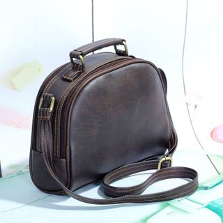 Túi đeo chéo nữ CNT TĐX42 cao cấp NÂU