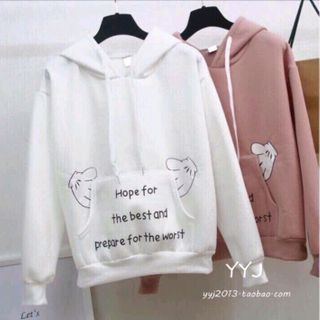 Hoodie in bàn tay