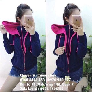 khoác chống nắng 2 dây kéo nữ