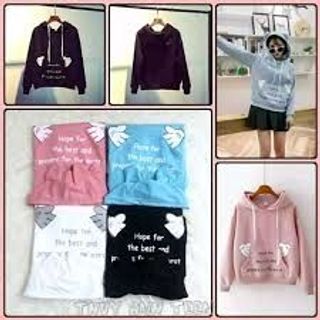 Hoodie in bàn tay