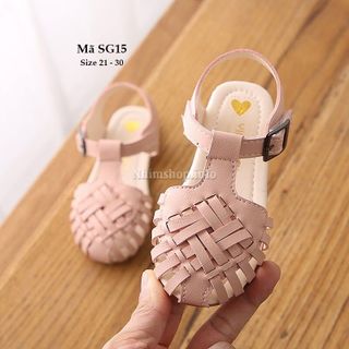 Bán buôn bán sỉ giày dép trẻ em - Dép Sandal bé gái SG15 giá sỉ