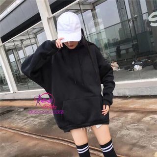 áo khoác nỉ trơn nữ