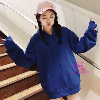 áo khoác nỉ trơn nữ