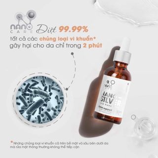 Tinh chất Nano Bạc 250ml Nano Silver Kháng Khuẩn-Sạch Mụn-An Toàn bảo vệ da bạn 24/7 Cam kết hàng chuẩn 100 nhiều ưu đãi