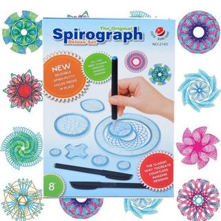 Bộ Thước Vẽ Họa Tiết Sáng Tạo Spirograph No2143