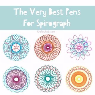 Bộ Thước Vẽ Họa Tiết Sáng Tạo Spirograph No2143