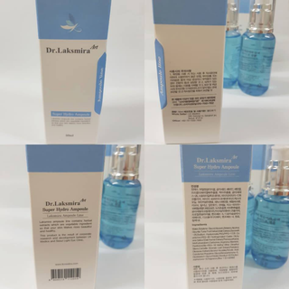 UPER HYDRA AMPOULE DRLAKSMIRA- là dòng ampoule dưỡng ẩm và làm sạch da