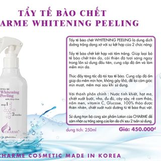 TẨY DA CHẾT CHARME giá sỉ