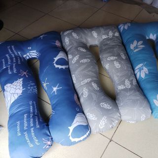 Gối ôm bà bầu vải cotton hàn quốc