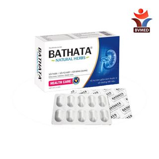 BATHATA - Dùng cho người bị tiểu rắt tiểu buốt tiểu khó tiểu đêm sỏi mật sỏi thận sỏi bàng quang giá sỉ