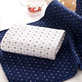 Khăn tắm trung siêu thắm nước bên longbên vải cotton 34x74cm 100g - 138