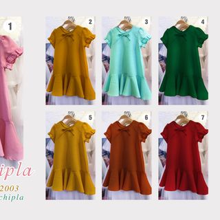 Váy đầm dạo phố annachipla Linen chân bèo P1791