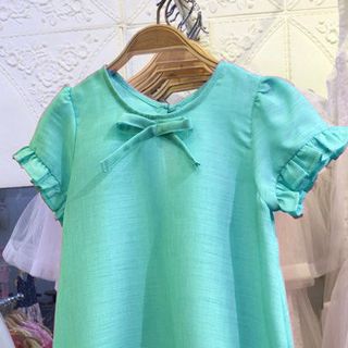 Váy đầm dạo phố annachipla Linen chân bèo P1791