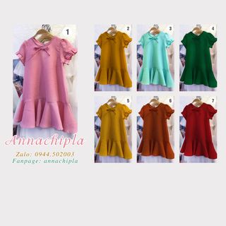 Váy đầm dạo phố annachipla Linen chân bèo P1791