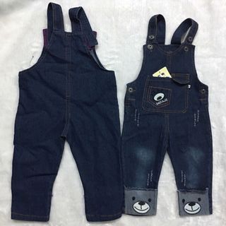Quần yếm jean cho bé trai bé gái