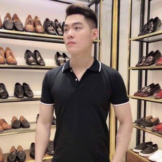 ÁO PHÔNG PHỐI VIỀN TAY VÀ CỔ VẢI CÁ XẤU