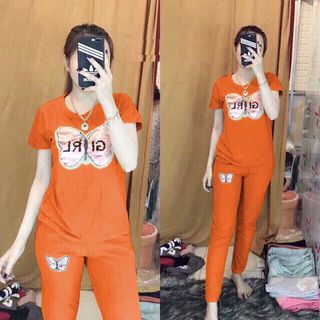Đồ bộ cotton 4 chiều Girl bườm siêu hót