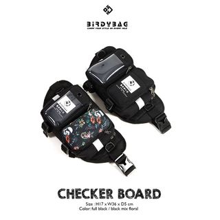 Túi bao tử Birydbag Checker Floral