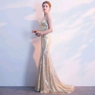 sỉ đầm dạ hội kim sa nữ hoàng
