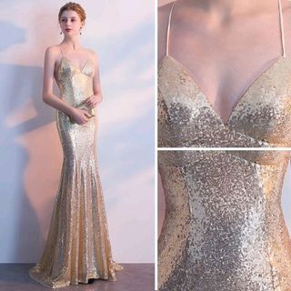 sỉ đầm dạ hội kim sa nữ hoàng