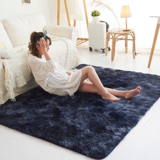 Thảm lông màu loang 16x2m