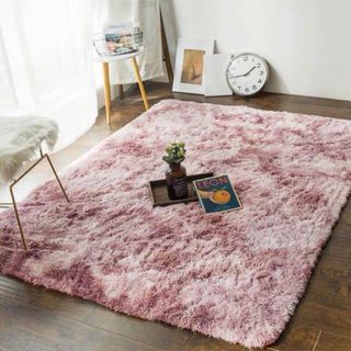 Thảm lông màu loang 16x2m