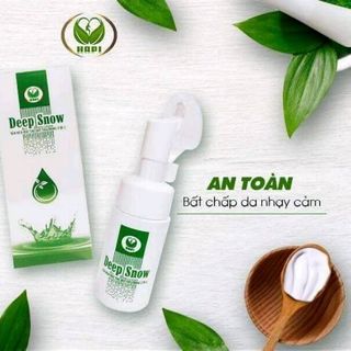 Sữa Rửa Mặt Tẩy Trag Tạo Bọt 2in1 Deep Snow
