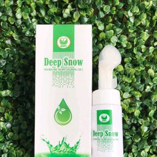 Sữa Rửa Mặt Tẩy Trag Tạo Bọt 2in1 Deep Snow