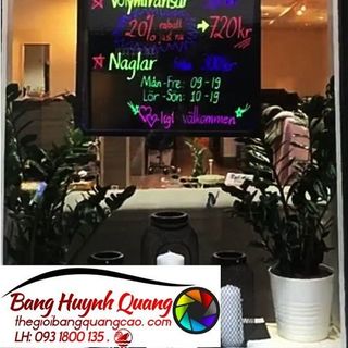 Bảng led huỳnh quang 50x70cm