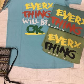 Áo thun thái chữ ok