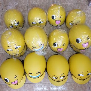 Nón Bảo Hiểm Xe Máy Hình Emoji Dễ Thương