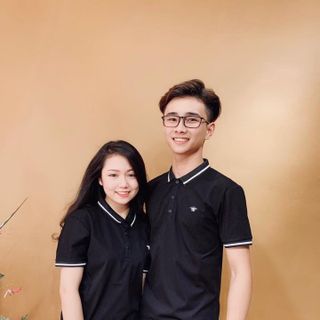 ÁO PHÔNG PHỐI VIỀN VÀ THÊU ONG VẢI CÁ SẤU