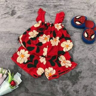 set bộ hoa bé gái