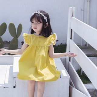 Váy tay bèo phối ren hạt
