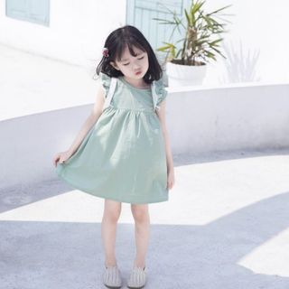 Váy tay bèo phối ren hạt