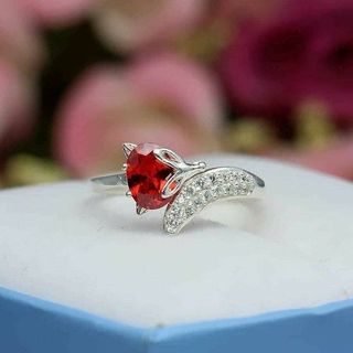 nhẫn hồ ly chuẩn bạc ta