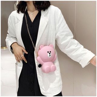 Tui gấu nhựa dẻo cute