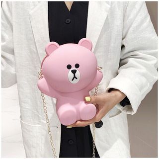 Tui gấu nhựa dẻo cute