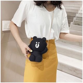 Tui gấu nhựa dẻo cute