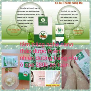 tắm trắng nghệ nano thảo dược thiên giá sỉ