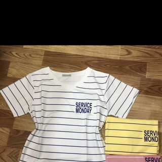 Áo thun sọc ngang 4c