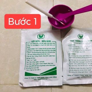 tắm trắng nghệ nano thảo dược thiên
