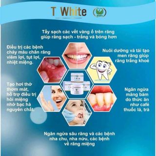Bột trắng răng T-White