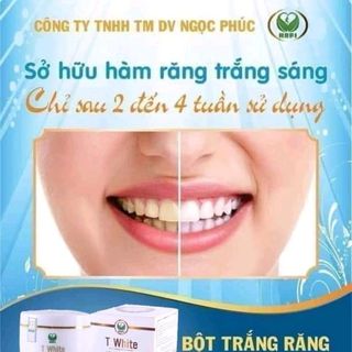 Bột trắng răng T-White
