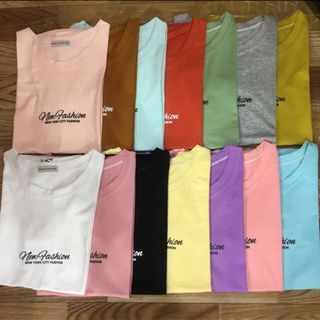 Áo thun thái chữ nhỏ